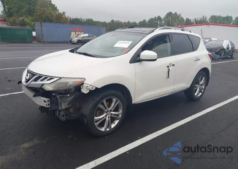 2011 Nissan Murano Le z USA, uszkodzony, nr VIN JN8AZ1MU9BW065656